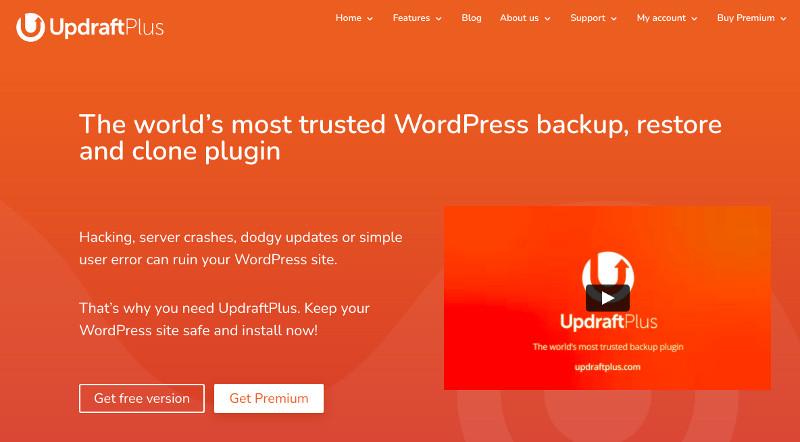 UpdraftPlus WordPress backup restore clone plugin