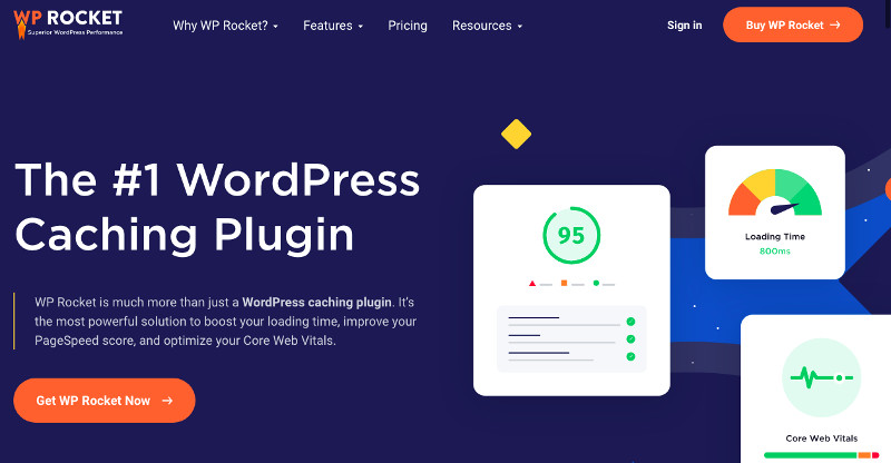 WP Rocket - Caching WordPress Plugin