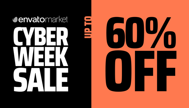 Black Friday Envato - Code Canyon Theme Forest Discount